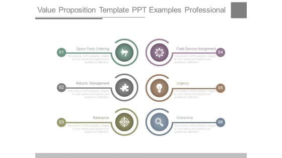 Value Proposition Template Ppt Examples Professional