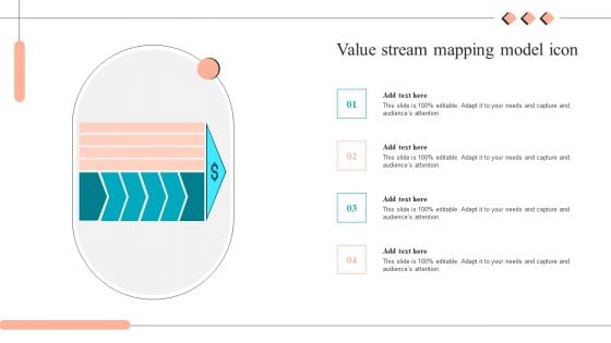 Value Stream Mapping Model Icon Pictures PDF