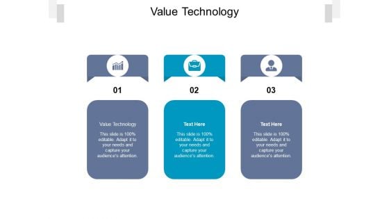 Value Technology Ppt PowerPoint Presentation Professional Introduction Cpb Pdf