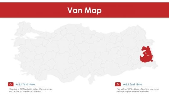 Van Map PowerPoint Presentation PPT Template PDF