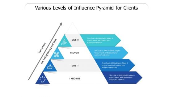 Various Levels Of Influence Pyramid For Clients Ppt PowerPoint Presentation Gallery Template PDF Various Levels Of Influence Pyramid For Clients Ppt PowerPoint Presentation Gallery Template PDF