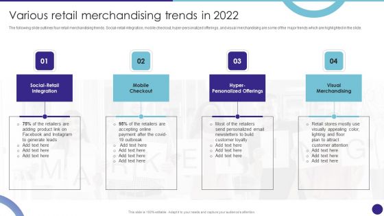 Various Retail Merchandising Trends In 2022 Retail Merchandising Techniques Background PDF Various Retail Merchandising Trends In 2022 Retail Merchandising Techniques Background PDF