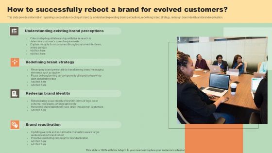 Various Types Of Rebranding Strategies How To Successfully Reboot A Brand Evolved Topics PDF