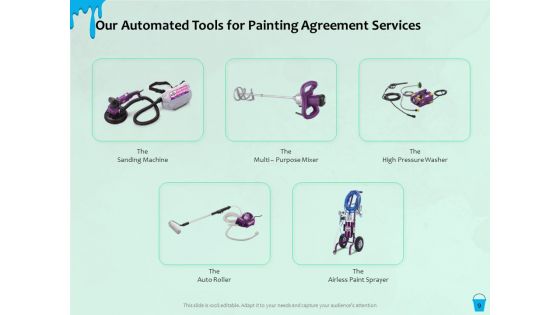 Varnishing Services Agreement Proposal Template Ppt PowerPoint Presentation Complete Deck With Slides