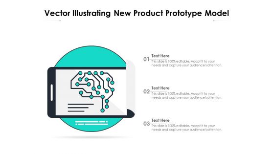 Vector Illustrating New Product Prototype Model Ppt PowerPoint Presentation Gallery Portfolio PDF