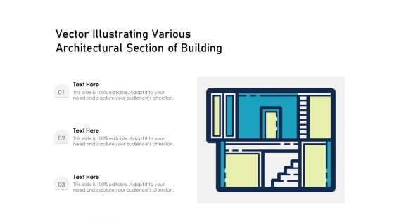 Vector Illustrating Various Architectural Section Of Building Ppt PowerPoint Presentation Layouts Shapes PDF