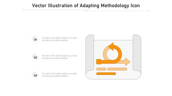 Vector Illustration Of Adapting Methodology Icon Ppt Powerpoint Presentation Icon Mockup Pdf