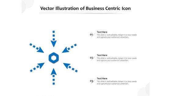 Vector Illustration Of Business Centric Icon Ppt PowerPoint Presentation Icon Files PDF