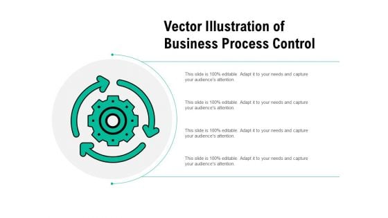 Vector Illustration Of Business Process Control Ppt PowerPoint Presentation Infographic Template Show