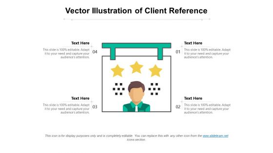 Vector Illustration Of Client Reference Ppt PowerPoint Presentation Show Introduction PDF