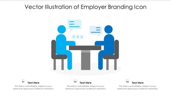 Vector Illustration Of Employer Branding Icon Ppt Show Graphics Download PDF