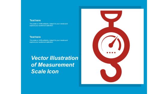 Vector Illustration Of Measurement Scale Icon Ppt PowerPoint Presentation Infographics Influencers PDF