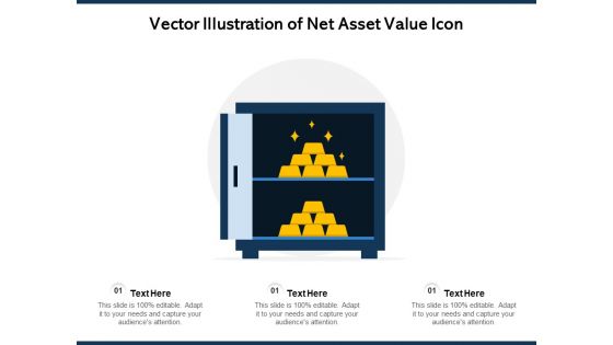 Vector Illustration Of Net Asset Value Icon Ppt PowerPoint Presentation Professional Topics PDF