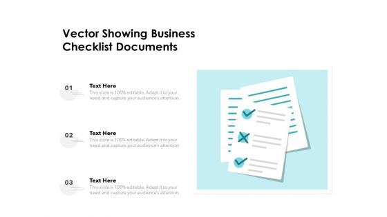 Vector Showing Business Checklist Documents Ppt PowerPoint Presentation Infographic Template Smartart PDF Vector Showing Business Checklist Documents Ppt PowerPoint Presentation Infographic Template Smartart PDF