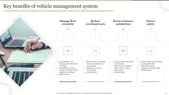 Vehicle Management System Ppt PowerPoint Presentation Complete Deck With Slides