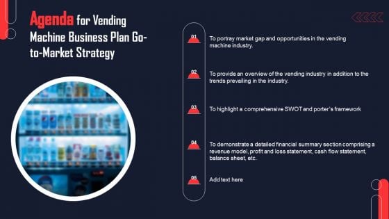 Vending Machine Business Plan Go To Market Strategy