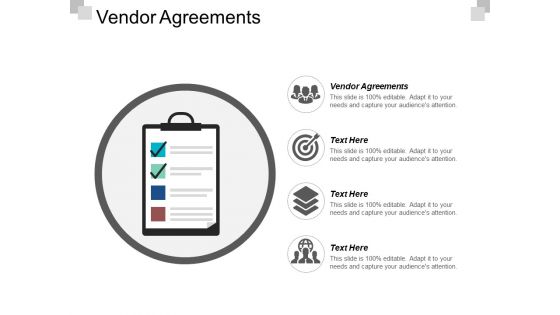 Vendor Agreements Ppt PowerPoint Presentation Summary Design Inspiration