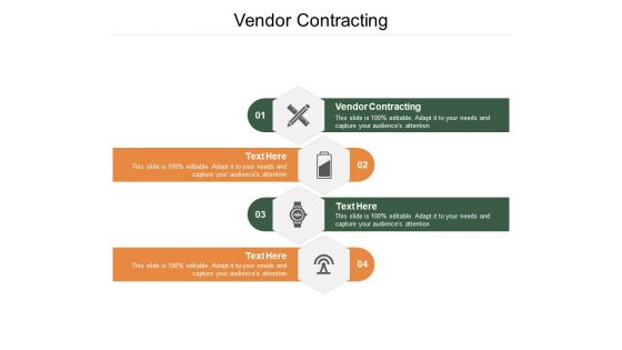 Vendor Contracting Ppt PowerPoint Presentation Infographic Template Slides Cpb