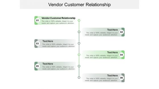 Vendor Customer Relationship Ppt PowerPoint Presentation Pictures Graphics Download Cpb