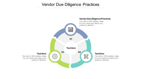 Vendor Due Diligence Practices Ppt PowerPoint Presentation Slides Graphics Tutorials Cpb