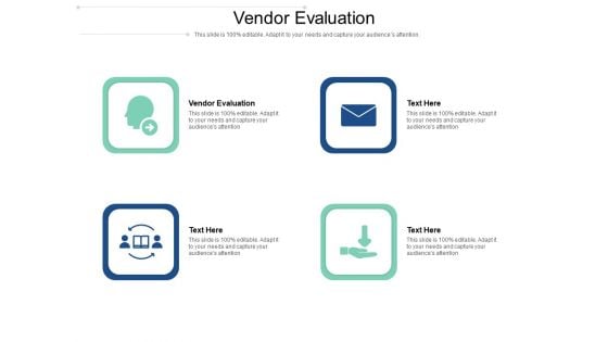 Vendor Evaluation Ppt PowerPoint Presentation Ideas Example Cpb Pdf