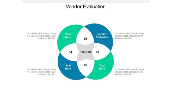 Vendor Evaluation Ppt PowerPoint Presentation Ideas Show Cpb