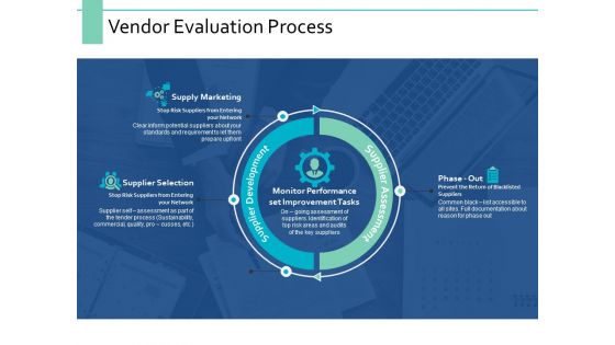 Vendor Evaluation Process Ppt PowerPoint Presentation Professional Backgrounds