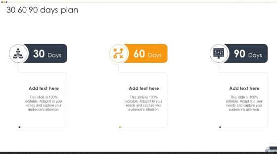 Vendor Selection And Evaluation Techniques 30 60 90 Days Plan Ppt Layouts Graphics Example PDF