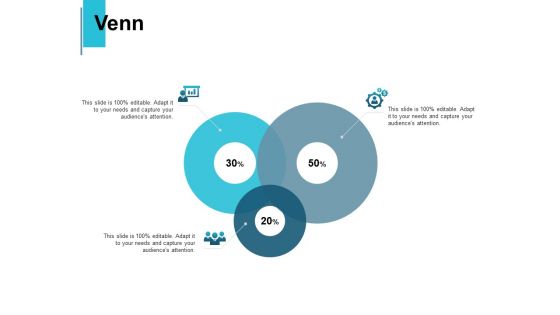 Venn Audiences Attention Ppt PowerPoint Presentation Infographics Deck