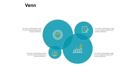 Venn Gears Process Ppt PowerPoint Presentation File Backgrounds