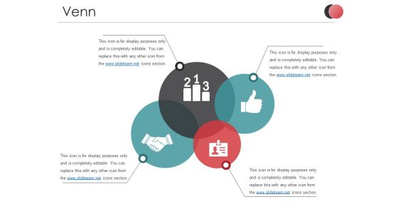 Venn Ppt PowerPoint Presentation Show Graphics Template