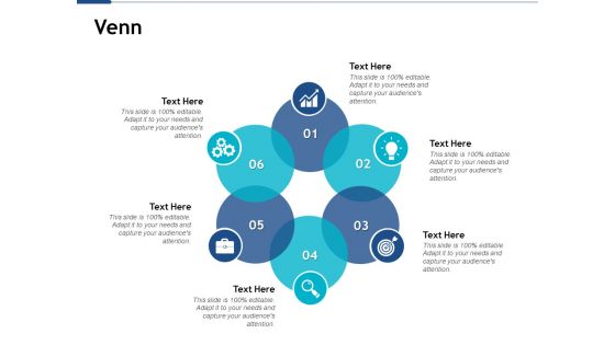 Venn With Six Circles Ppt PowerPoint Presentation Professional Maker