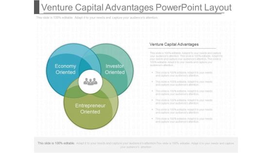 Venture Capital Advantages Powerpoint Layout