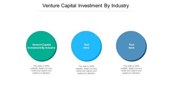 Venture Capital Investment By Industry Ppt PowerPoint Presentation Ideas Icons Cpb Pdf