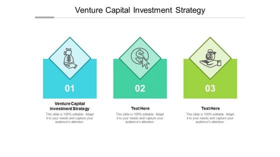 Venture Capital Investment Strategy Ppt PowerPoint Presentation Summary Maker Cpb