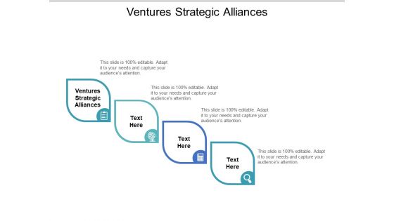 Ventures Strategic Alliances Ppt PowerPoint Presentation Portfolio Graphics Tutorials