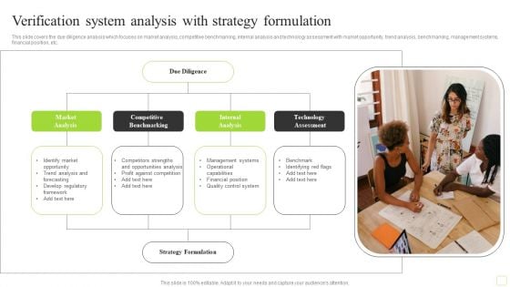 Verification System Analysis With Strategy Formulation Sample PDF