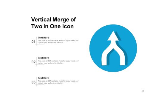 Version Control Merge Arrows Different Processes Ppt PowerPoint Presentation Complete Deck Slide10