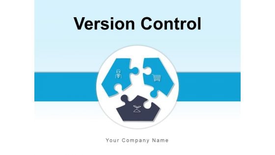 Version Control Merge Arrows Different Processes Ppt PowerPoint Presentation Complete Deck