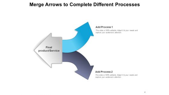 Version Control Merge Arrows Different Processes Ppt PowerPoint Presentation Complete Deck