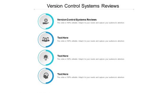 Version Control Systems Reviews Ppt PowerPoint Presentation Outline Templates Cpb