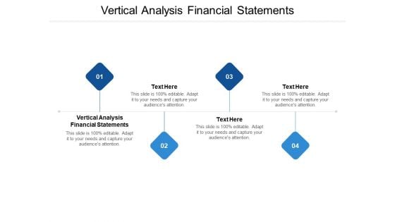 Vertical Analysis Financial Statements Ppt PowerPoint Presentation Styles Visuals Cpb