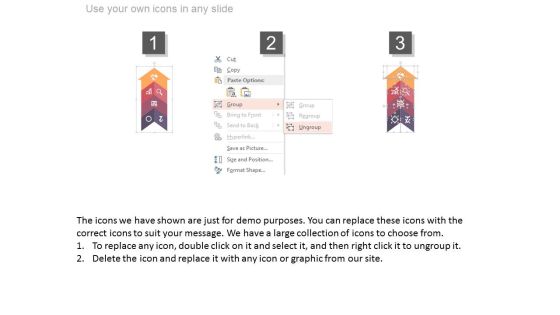 Vertical Arrow For Positioning Strategy Powerpoint Template Slide03