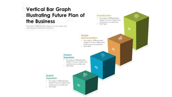 Vertical Bar Graph Illustrating Future Plan Of The Business Ppt PowerPoint Presentation File Graphic Tips PDF