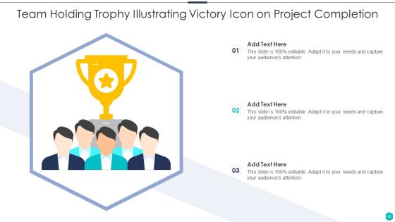 Victory Icon Ppt PowerPoint Presentation Complete With Slides