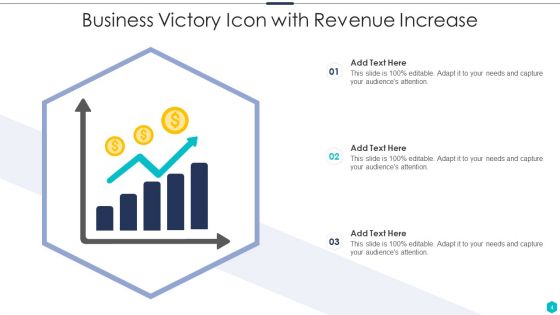 Victory Icon Ppt PowerPoint Presentation Complete With Slides