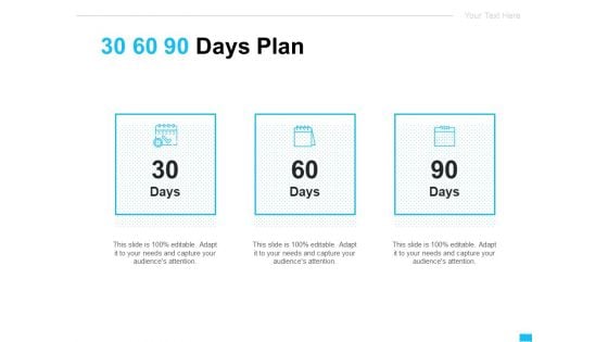 Video Ads 30 60 90 Days Plan Ppt Portfolio Picture PDF