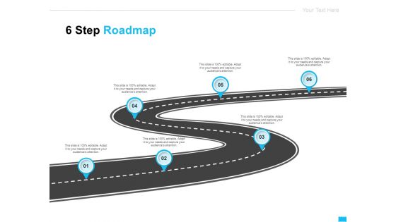 Video Ads 6 Step Roadmap Ppt Portfolio Maker PDF