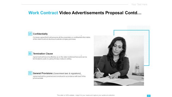 Video Ads Proposal Ppt PowerPoint Presentation Complete Deck With Slides Slide20