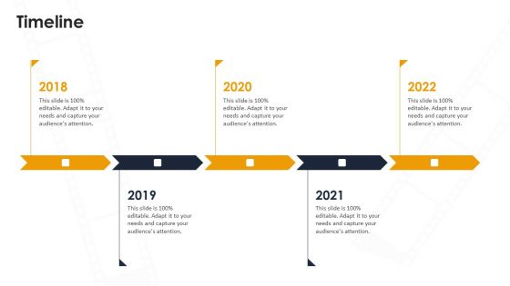 Video Creation Timeline Ppt Layouts Show PDF